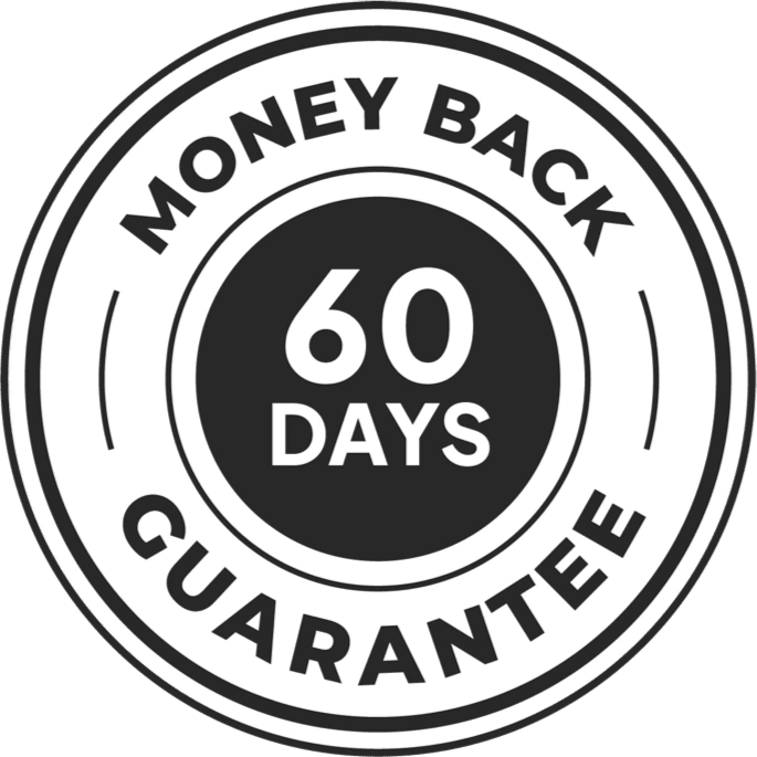 ViriMax 60-Day Money Back Guarantee Badge